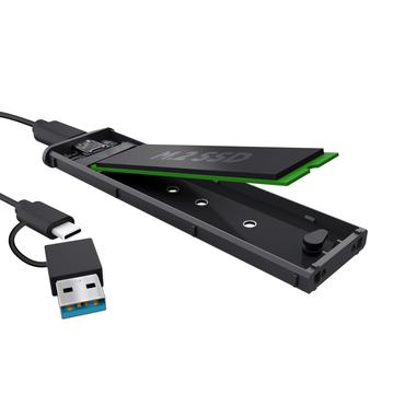 Trust 25806 drevkabinet SSD kabinet Sort