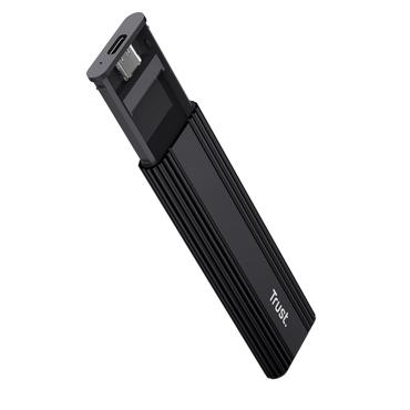 Trust 25806 drevkabinet SSD kabinet Sort