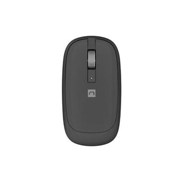 Natec Mus - Trådlös RF + Bluetooth - 4000 DPI - Antracit - Kontor - 3 knappar - Blue Sense