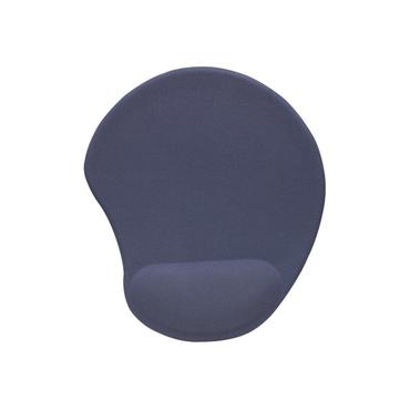 Manhattan Ergonomic Gel Mouse Pad, 230 x 200 x 20mm, Low friction, Non slip base, Polyester jersey, neoprene and polyurethane gel, Card Retail Packaging