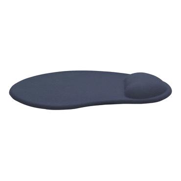Manhattan Ergonomic Gel Mouse Pad, 230 x 200 x 20mm, Low friction, Non slip base, Polyester jersey, neoprene and polyurethane gel, Card Retail Packaging