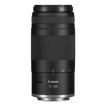 Canon RF 75-300 mm F4-5.6 Cropped frame(APS-C) camera Zoomlinse Sort