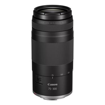 Canon RF 75-300 mm F4-5.6 Cropped frame(APS-C) camera Zoomlinse Sort