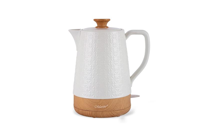 Maestro MR-076 elkedel 1,8 L 1800 W Hvid, Tr&aelig;