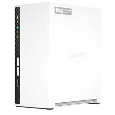 QNAP Systems TS-233 12TB WD Red Plus NAS-Bundle NAS inkl. 2x 6TB WD Red Plus 3.5 Zoll SATA Festplatte