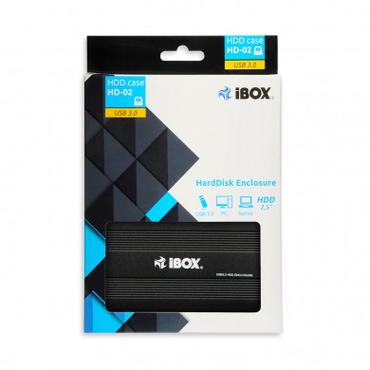 iBOX HD-02 - f&ouml;rvaringsl&aring;da - SATA 6Gb/s - USB 3.0