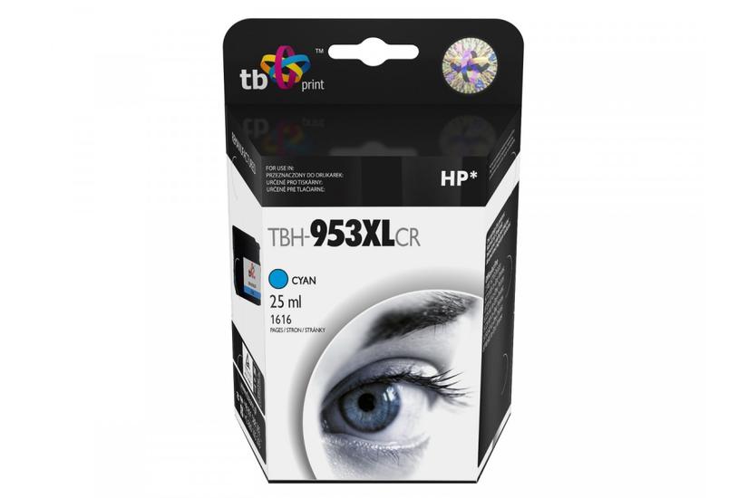 TB Print TBH-953XLCR bl&aelig;kpatron 1 stk Bl&aring;