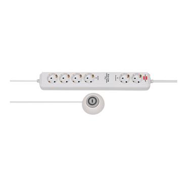 brennenstuhl Eco-Line Extension Socket Comfort Switch Plus EL CSP 24 6-way 1,5m H05VV-F 3G1,5 2 permanent, 4 switchable