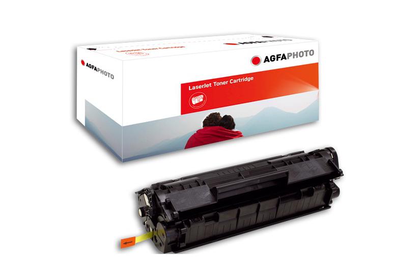 AgfaPhoto - svart - kompatibel - tonerkassett (alternativ för: Canon 703, HP 12A, HP Q2612A)