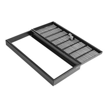 StarTech.com 5U Rack Mount Security Cover, Hinged Locking Rack Panel/ Cage/Door for Physical Security/ Access Control of 19" Server Rack & Network Cabinet, Assembled with Mounting Hardware