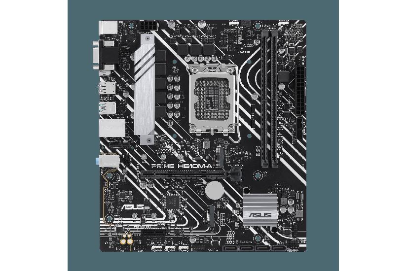 ASUS Bundkort - Intel H610 - LGA 1700 - micro ATX - DDR5 - 1 - 96 GB - 2x M.2 - 4x SATA