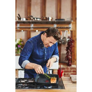 Tefal Jamie Oliver Cooks Classic Grillpfanne 23x27 cm