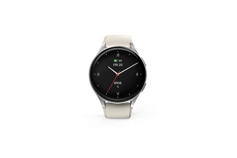Hama Smartwatch 8900 3,35 cm (1.32") AMOLED 42 mm Digital 466 x 466 pixel Berøringsskærm Sølv GPS (satellit)
