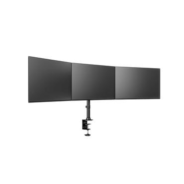 Multibrackets M Deskmount Basic Triple monteringssats - f&ouml;r 3 LCD-bildsk&auml;rmar - svart