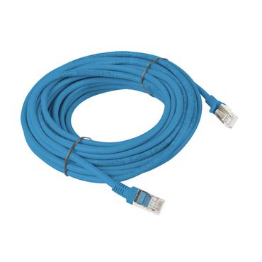 Lanberg patchkabel - 10 m - bl&aring;, RAL 5012