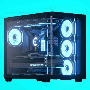 Aerocool Kabinet - Midi Tower - ATX, micro ATX, mini-ITX - 285 mm - 398 mm - 475.8 mm