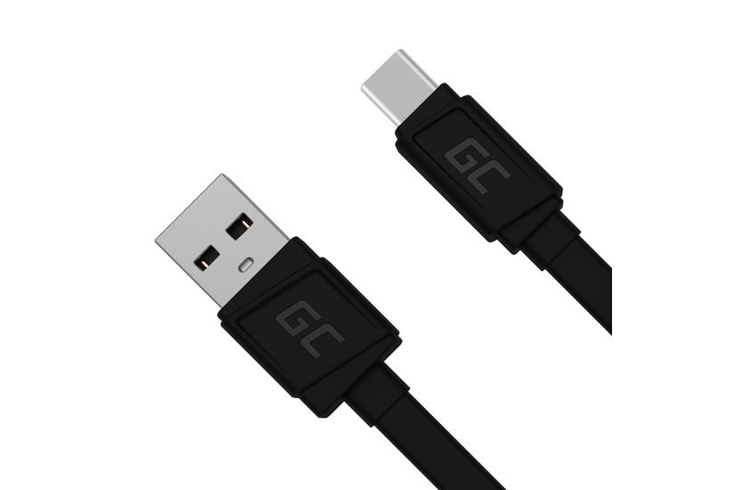 Green Cell GCmatte - USB typ C-kabel - 24 pin USB-C till USB - 25 cm