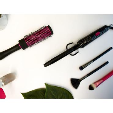 Rowenta Curler 2 CF2119 h&aring;rstyler Kr&oslash;llejern Varm Sort 25 W 1,8 m