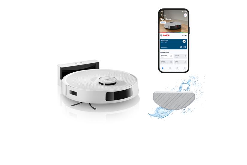 Bosch BCRC2W robotstøvsuger Hvid