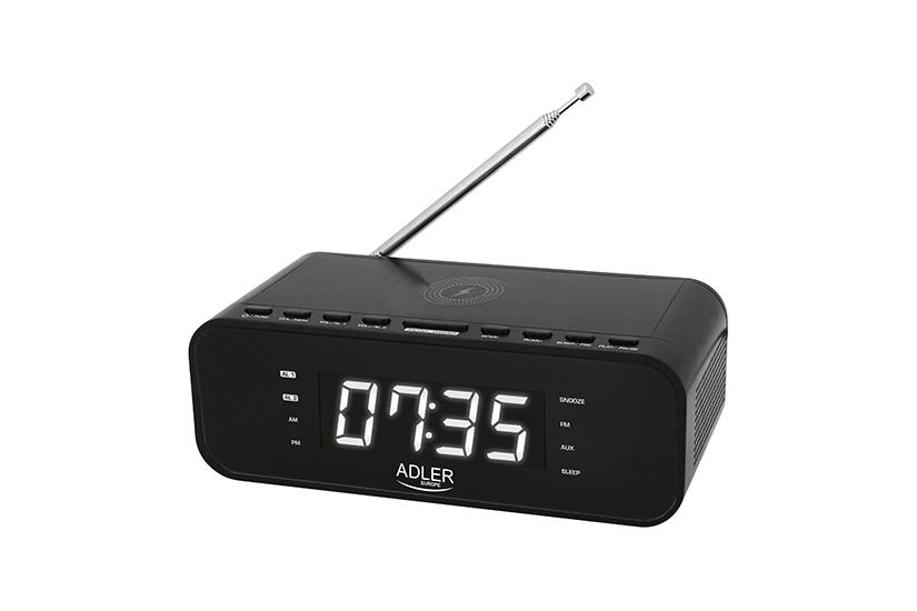 Adler AD 1192B v&aelig;kkeur Digital alarmur Sort