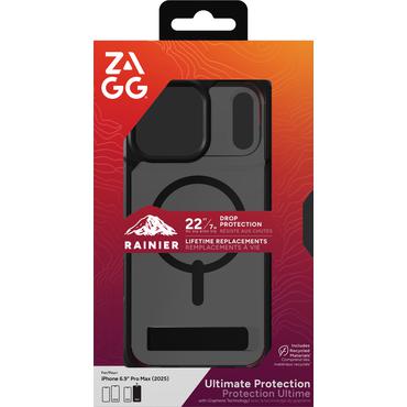ZAGG Rainier Snap Kickstand mobiltelefon etui 17,5 cm (6.9") Cover Sort