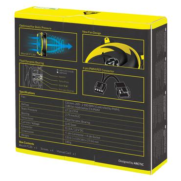 ARCTIC BioniX P120 - indsats med blæser