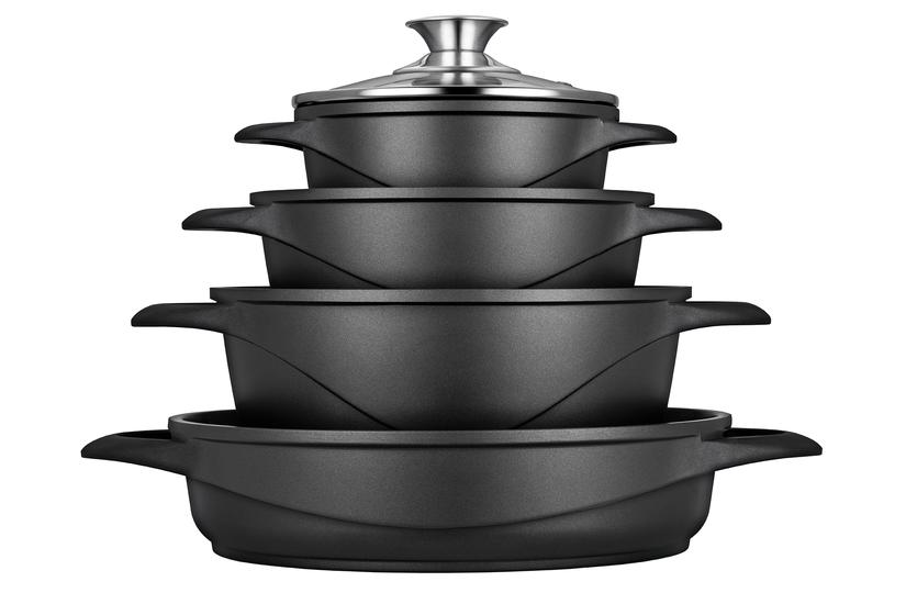 Smile MGK-17 soup pot Black Aluminium