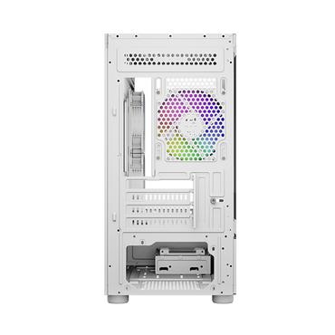 Aerocool Kabinet - Mini Tower - Micro ATX, Mini-ITX - 212 mm - 437 mm - 377.5 mm - Hvid