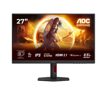 AOC Gaming U27G4R sk&auml;rm - WLED - 27" - VESA Adaptive-Sync - Fast IPS - 0,3ms,0.5ms,1ms - 4K UHD 3840x2160 vid 160Hz