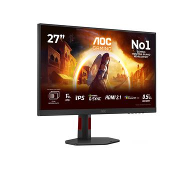 AOC Gaming U27G4R skärm - WLED - 27" - VESA Adaptive-Sync - Fast IPS - 0,3ms,0.5ms,1ms