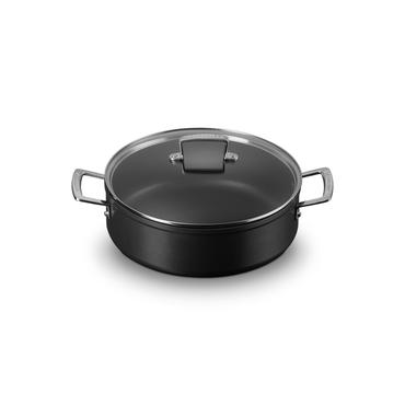 Le Creuset Toughened Non-Stick NonStick Sauteuse with Glass Lid 28cm (51113280010500)