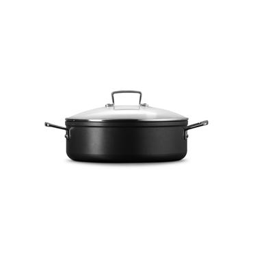 Le Creuset Toughened Non-Stick NonStick Sauteuse with Glass Lid 28cm (51113280010500)