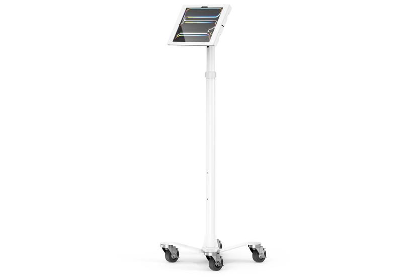 Compulocks iPad Pro M4 13" (2024), Apex Enclosure Rolling Cart - Rise Freedom vagn - f&ouml;r surfplatta - rullande - vit