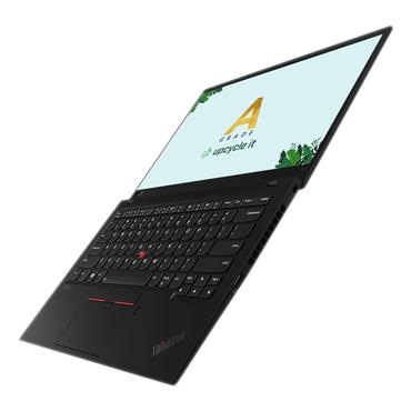 [upcycle it] Lenovo ThinkPad X1 Carbon 7 (GRAD A) - i5-8265U 1,60GHz, 8 GB RAM, 256 GB SSD, Win11Pro, 14"FHD, Intel UHD Graphics 620, BT, webbkamera, WAAN installerad.