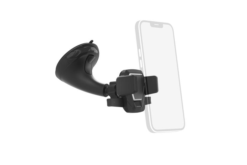 Hama Easy Snap Passiv holder Mobiltelefon/Smartphone Sort