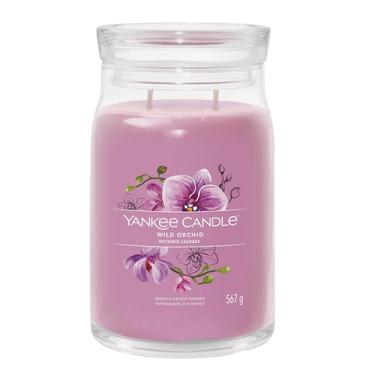 Yankee Candle Wild Orchid vokslys Cylinder Orkide Lilla 1 stk