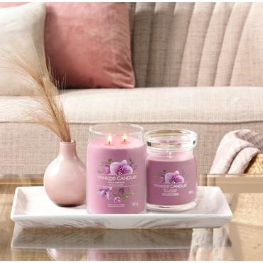 Yankee Candle Wild Orchid vokslys Cylinder Orkide Lilla 1 stk