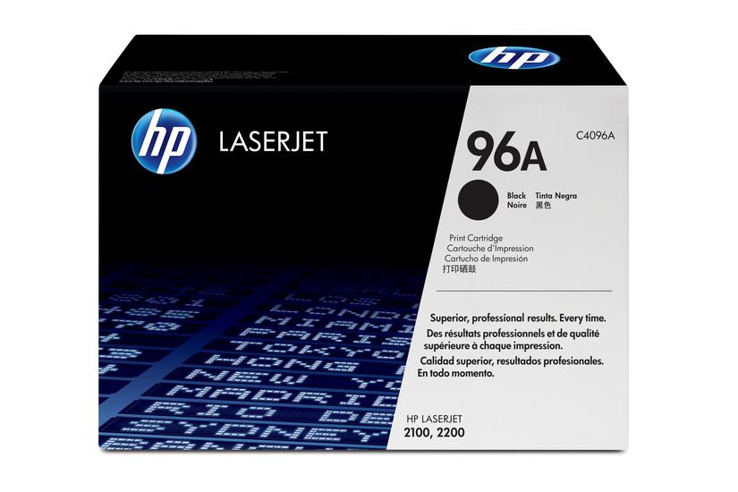 HP 96A - svart - original - LaserJet - tonerkassett (C4096A)