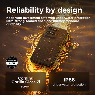 Motorola ThinkPhone 25 - carbon-sort - 5G smartphone - 256 GB - GSM