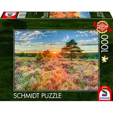 Schmidt Spiele 59768 puslespil 1000 stk Flora