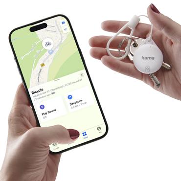 HAMA Item finder for Apple "Find My" App Bluetooth Set of 4 pcs White