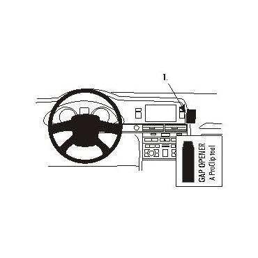Brodit ProClip Angled mount - montering för mobiltelefon