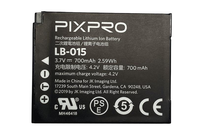 KODAK Battery Pixpro WPZ LB-015 3.7V/700mAh