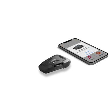 Cardo Spirit HD Duo motorcykel samtaleanl&aelig;g 2 kanaler 600 m Sort