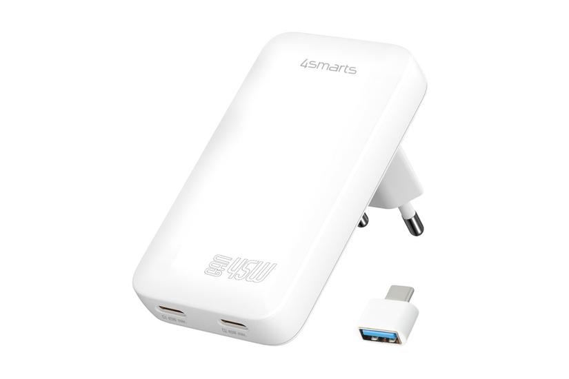 4smarts 542045 oplader til mobil enhed Universel Hvid Vekselstrøm Indendørs