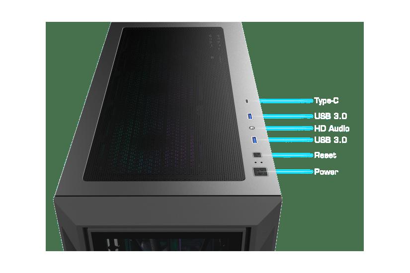 RAIJINTEK Chassi - E-ATX, ATX, Micro ATX, Mini-ITX - 16,5 cm - 40 cm - 7 - SPCC - Vit