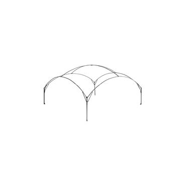 Coleman FastPitch Shelter XL Bl&aring;, Hvid