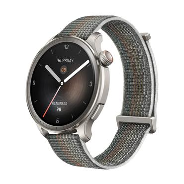 Amazfit Balance 3,81 cm (1.5") AMOLED 46 mm Digital 480 x 480 pixel Berøringsskærm Grå Wi-Fi GPS (satellit)