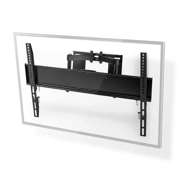 Draai- en Kantelbare TV-Muurbeugel / 37-80 inch / Maximaal schermgewicht  35 kg/ Kantelbaar / Draaibaar / Minimale muurafstand  55 mm