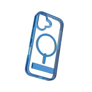 ZAGG Santa Cruz Snap Kickstand mobiltelefon etui 16 cm (6.3") Cover Bl&aring;, Transparent